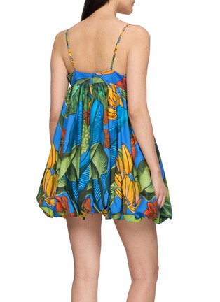 Back View - Click To Enlarge - FARM RIO - Banana Grapes Mini Dress