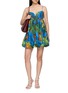 Figure View - Click To Enlarge - FARM RIO - Banana Grapes Mini Dress