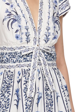 - FARM RIO - V-Neck Floral Mini Dress