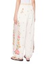 Back View - Click To Enlarge - FARM RIO - Flower Embroidery Wide Leg Pants