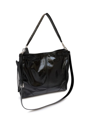 Figure View - Click To Enlarge - PRADA - Bonnie Belted Leather Shoulder Bag