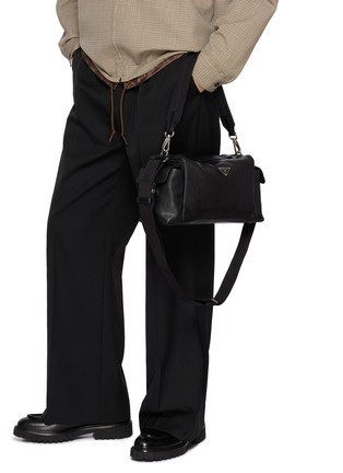 Figure View - Click To Enlarge - PRADA - Explore Leather Bag