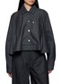 JW ANDERSON Flared Dark Wash Denim Jacket