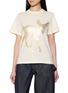 JW ANDERSON Animal Stars Graphic Print Cotton T-Shirt