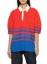 JW ANDERSON Oversized Stripe Polo Shirt