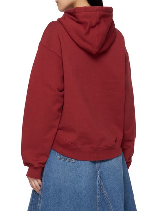 Back View - Click To Enlarge - JW ANDERSON - Contrast Stitch Oversized Hoodie