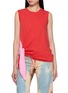JW ANDERSON Hem Knot Cotton Tank Top