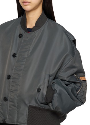  - JW ANDERSON - Oversized Tipped Hem Bomber Jacket