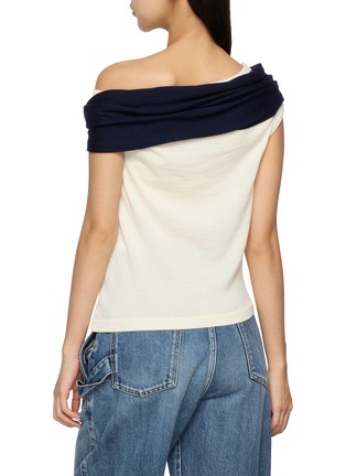 Back View - Click To Enlarge - JW ANDERSON - Layered Off Shoulder Tank Top
