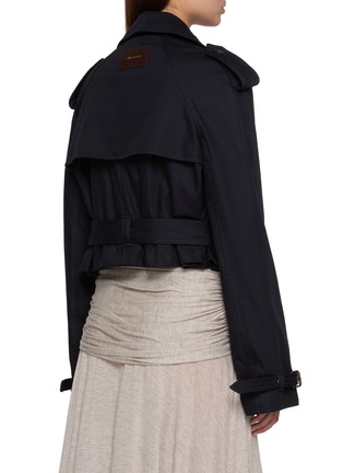 Back View - Click To Enlarge - JW ANDERSON - Front Knot Jersey Dress