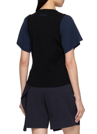 Back View - Click To Enlarge - JW ANDERSON - Double Layered T-Shirt
