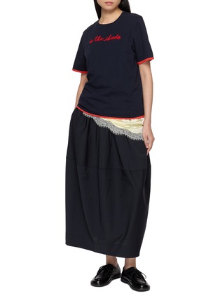 Figure View - Click To Enlarge - JW ANDERSON - In The Shade Embroidered T-Shirt