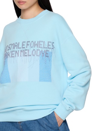  - JW ANDERSON - Embroidered Cotton Sweatshirt