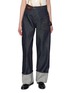 JW ANDERSON Twisted Workwear Cotton Denim Jeans