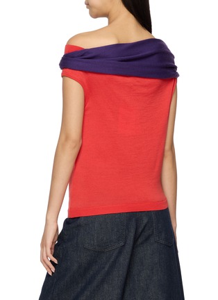 Back View - Click To Enlarge - JW ANDERSON - Layered Off Shoulder Tank Top