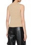 Back View - Click To Enlarge - JW ANDERSON - Quarter Zip Knit Tank Top