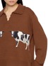  - FARM RIO - Cow Knit Sweater