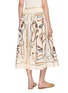 Back View - Click To Enlarge - FARM RIO - Equestrian Scarf Belted Maxi Skirt