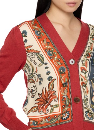  - FARM RIO - Aomola Scarf Knit Cardigan