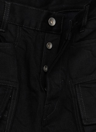  - RICK OWENS  - Cargo Bolan Cutoff Shorts