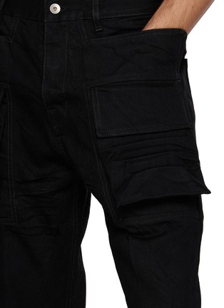  - RICK OWENS  - Cargo Bolan Cutoff Shorts