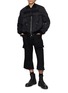 Figure View - Click To Enlarge - RICK OWENS  - Cargo Bolan Cutoff Shorts