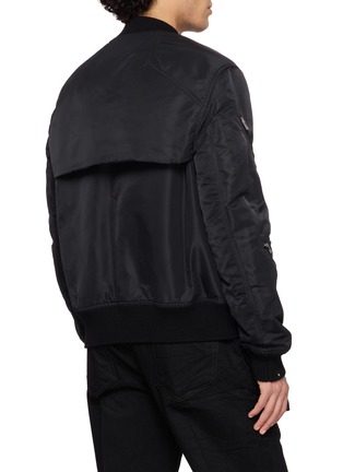 Back View - Click To Enlarge - RICK OWENS  - Two Piece Flight Jacket