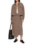 Figure View - Click To Enlarge - THE LOOM - Shell Edge Flap Pocket Wool Shirt