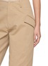  - THE LOOM - Spiral Line Flap Pocket Barrel Leg Pants