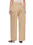 Back View - Click To Enlarge - THE LOOM - Spiral Line Flap Pocket Barrel Leg Pants