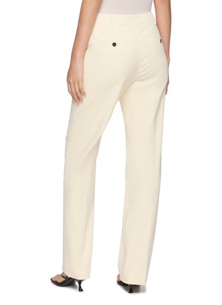 Back View - Click To Enlarge - THE LOOM - Soft Line Corduroy Straight Leg Pants