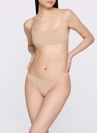 Figure View - Click To Enlarge - SKIMS - Everyday Cotton Thong