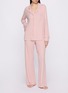 Figure View - Click To Enlarge - SKIMS - Soft Lounge Rib Sleep Set
