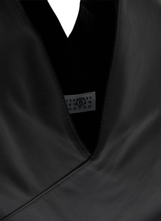 Detail View - Click To Enlarge - MM6 MAISON MARGIELA - Classic Japanese Leather Bag