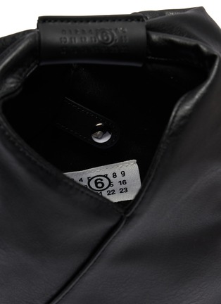 Detail View - Click To Enlarge - MM6 MAISON MARGIELA - Japanese Origami Leather Crossbody Bag