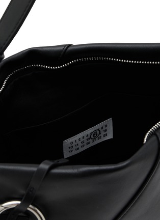 Detail View - Click To Enlarge - MM6 MAISON MARGIELA - Folded Pochette Leather Bag