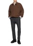 Figure View - Click To Enlarge - PRADA - Zip Up Harrington Jacket