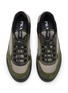 Detail View - Click To Enlarge - PRADA - Speedrock Mesh Leather Women's Sneakers