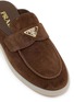 Detail View - Click To Enlarge - PRADA - St. Tropez Suede Mules