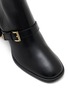 Detail View - Click To Enlarge - PRADA - Tronchetti 65 Leather Ankle Boots