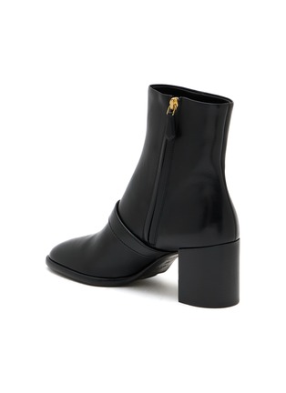  - PRADA - Tronchetti 65 Leather Ankle Boots