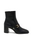 PRADA Tronchetti 65 Leather Ankle Boots