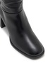 Detail View - Click To Enlarge - PRADA - Stivali 65 Leather Tall Boots