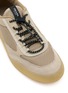 Detail View - Click To Enlarge - PRADA - Speedrock Mesh Leather Women's Sneakers
