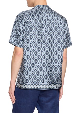 Back View - Click To Enlarge - ORLEBAR BROWN - Maitan Silk Pasetto Shirt