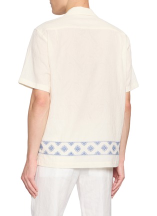 Back View - Click To Enlarge - ORLEBAR BROWN - Maitan Carnival Embroidery Shirt