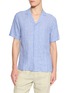 ORLEBAR BROWN Maitan Lino Stripe Linen Shirt