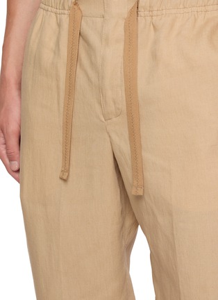  - ORLEBAR BROWN - Alex Drawstring Waistband Linen Pants