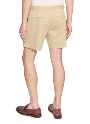 Back View - Click To Enlarge - ORLEBAR BROWN - Bulldog Stretch Cotton Shorts