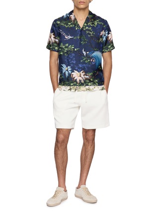 Figure View - Click To Enlarge - ORLEBAR BROWN - Trevine Seersucker Shorts